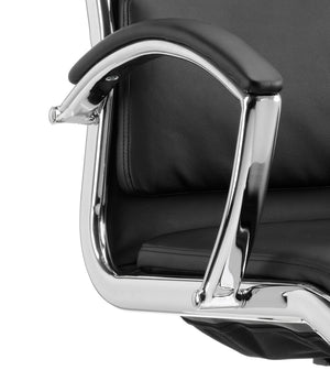Classic Executive Chair High Back Black With Arms Image 4
