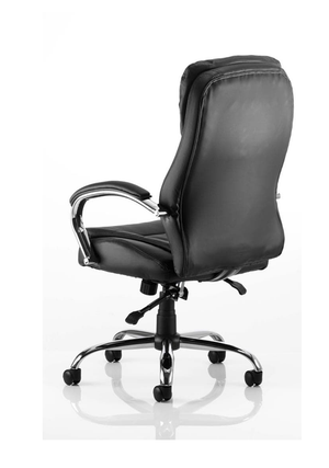 Rocky Executive Chair Black Leather High Back With Arms Image 5