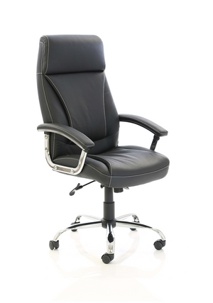 Penza Executive Black Leather Chair Image 2