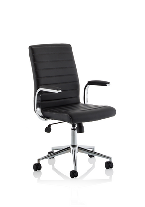 Ezra Executive Black Leather Chair Image 2