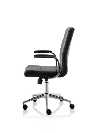 Ezra Executive Black Leather Chair Image 8