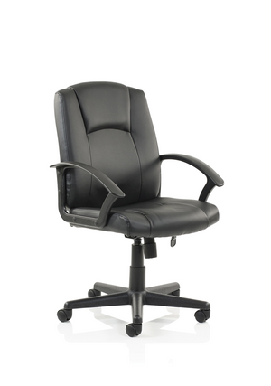 Bella Executive Managers Chair Black Leather Image 2