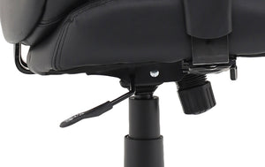 Winsor Black Leather Chair No Headrest Image 9