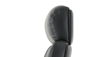 Winsor Black Leather Chair With Headrest Image 8