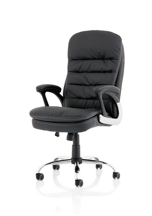 Ontario Black PU Chair Image 4