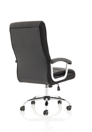 Dallas Black PU Chair Image 8