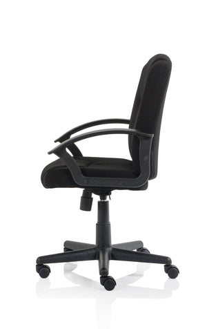 Bella Executive Managers Chair Black Fabric Image 6