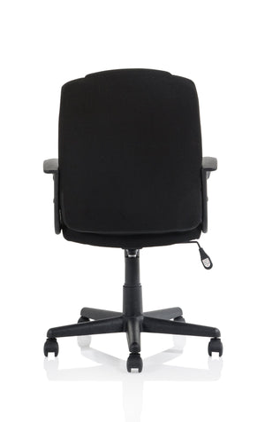 Bella Executive Managers Chair Black Fabric Image 4
