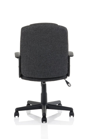 Bella Executive Managers Chair Charcoal Fabric Image 3
