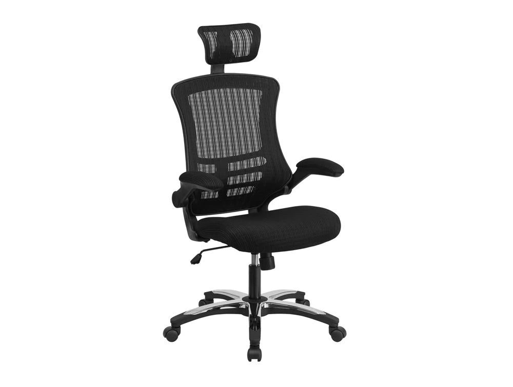 Exec Op Galaxy Mesh Chair With Headrest