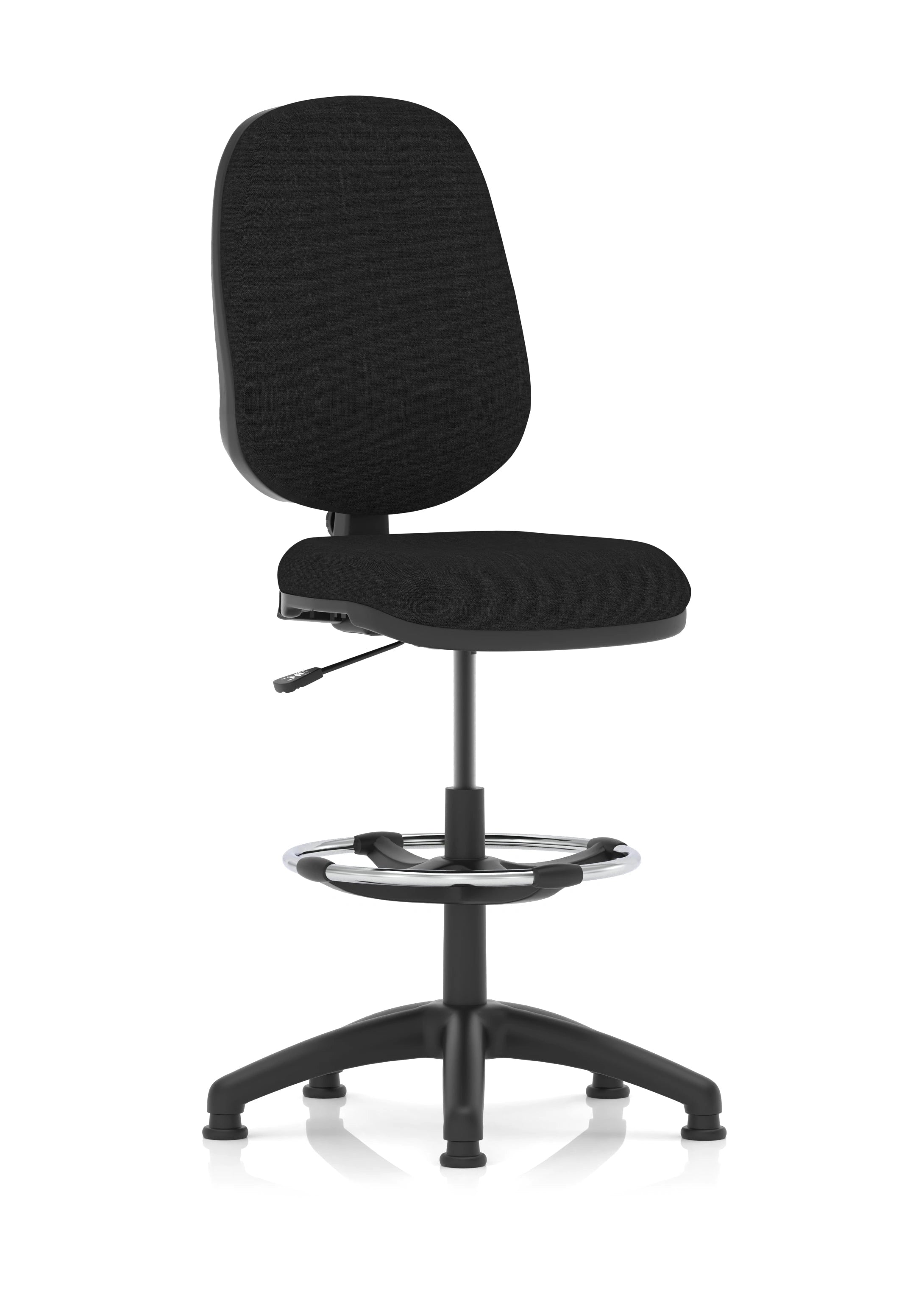 Eclipse Plus I Medium Back Task Operator Office Chair With Hi Rise Draughtsman Kit KC0238 3