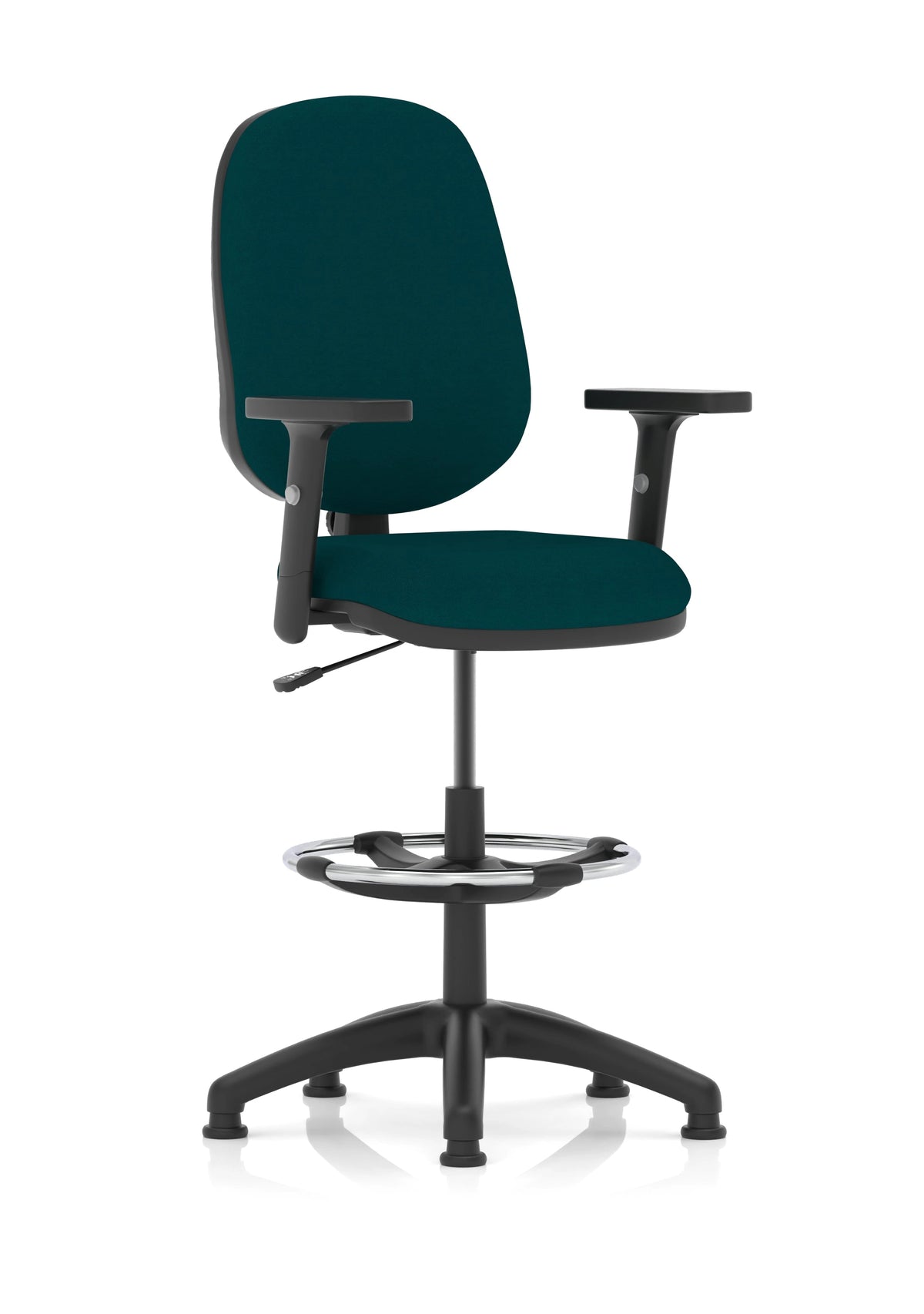 Eclipse Plus I Medium Back Task Operator Office Chair With Hi Rise Draughtsman Kit KCUP1136 3