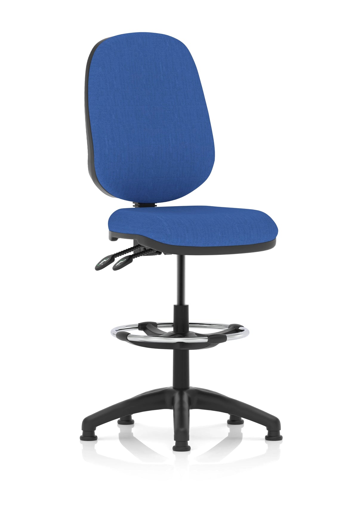 Eclipse Plus Ii Task Operator Office Chair With Hi Rise Draughtsman Kit KC0251 1