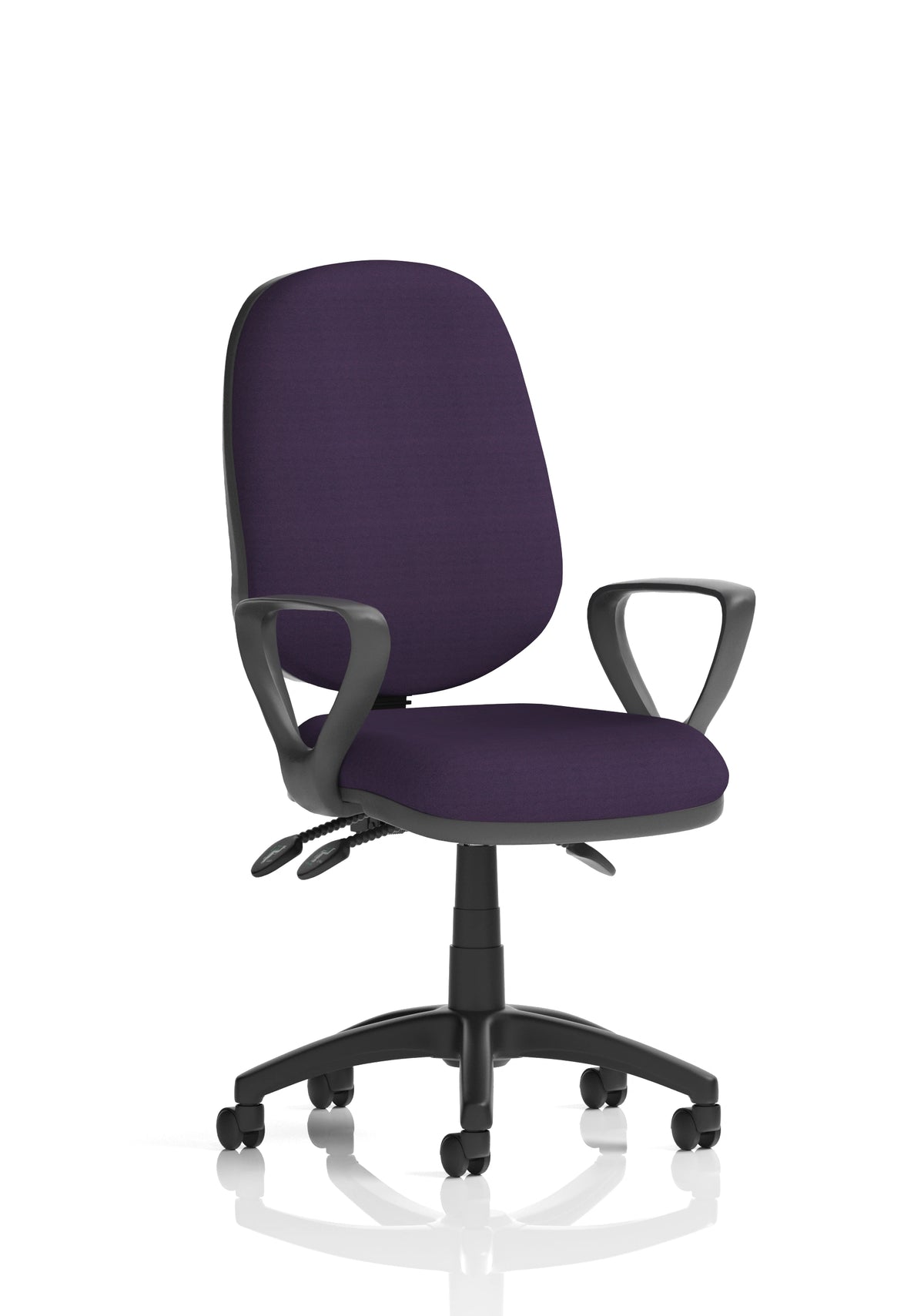 Eclipse Plus Iii Medium Back Task Operator Office Chair KCUP0868 1