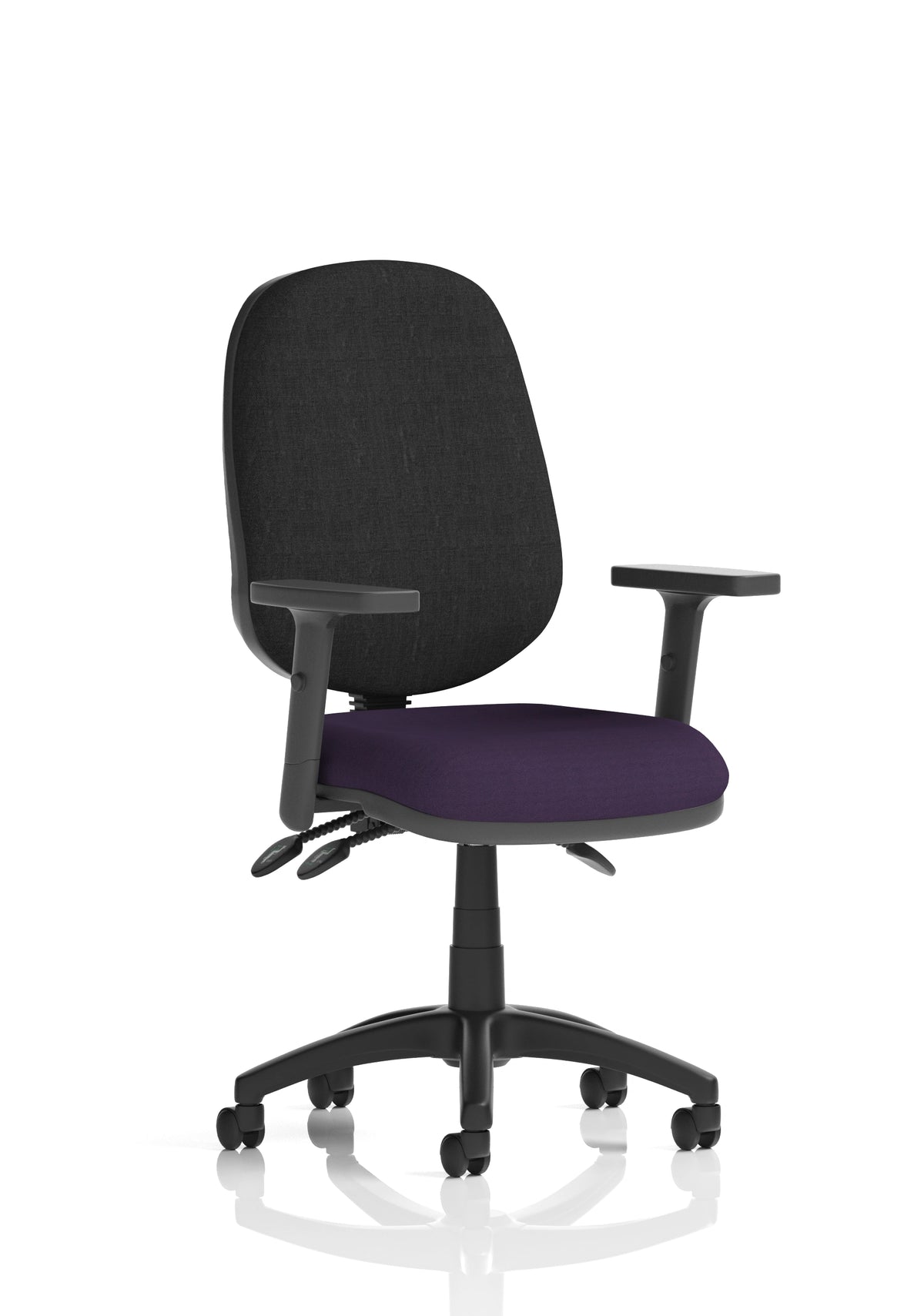 Eclipse Plus Iii Medium Back Task Operator Office Chair KCUP0876 1