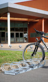 Economy 5 Space Bicycle Rack in Outdoor Setting
