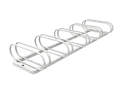 Economy 5-Space Bicycle Rack
