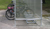 Economy Bicycle Shelter with Back and Side Cladding 2