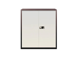 Economy Stationary Cupboards with 1 Shelf Coffee and Cream 2