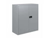 Economy Stationary Cupboards with 1 Shelf Goose Grey