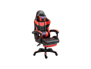 Eksa Lxw 50 Gaming Chair With Footrest Black Red