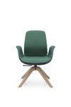 Ellie High Backrest Swivel Armchair With Wire Frame 10