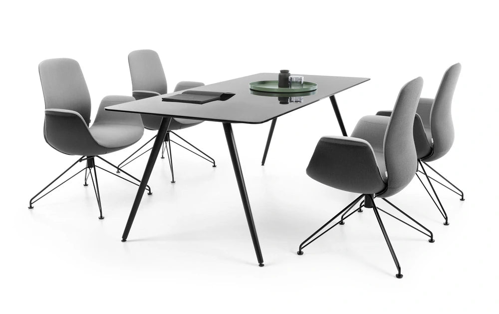 Ellie High Backrest Swivel Armchair With Wooden Frame 2