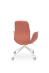 Ellie Low Backrest Swivel Armchair With 4 Star Base 13