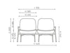 Epocc Lounge Beam Seating Dimensions