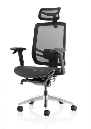 Ergo Click High Back Ergonomic Posture Office Chair With Arms KC0297 4