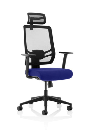 Ergo Twist High Mesh Back Task Operator Office Chair With Arms KCUP1886 3