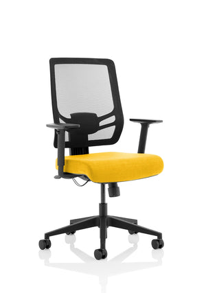 Ergo Twist High Mesh Back Task Operator Office Chair With Arms KCUP1896 2