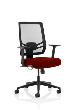 Ergo Twist High Mesh Back Task Operator Office Chair With Arms KCUP1897 3