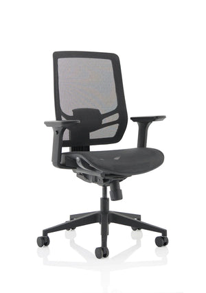 Ergo Twist High Mesh Back Task Operator Office Chair With Arms OP000253 2