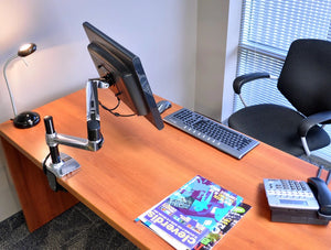 Ergotron Lx Tall Pole Desk Mount Lcd Monitor Arm Office
