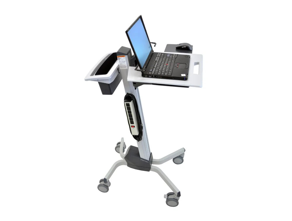 Ergotron Neo Flex Laptop Cart Power Strip