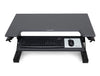 Ergotron Workfit Tl Sit Stand Desktop Workstation In Black