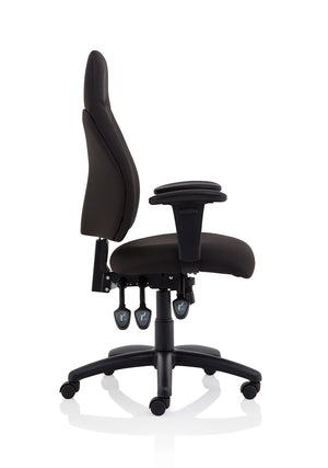 Esme High Back Task Operator Chair With Arms OP000232 11