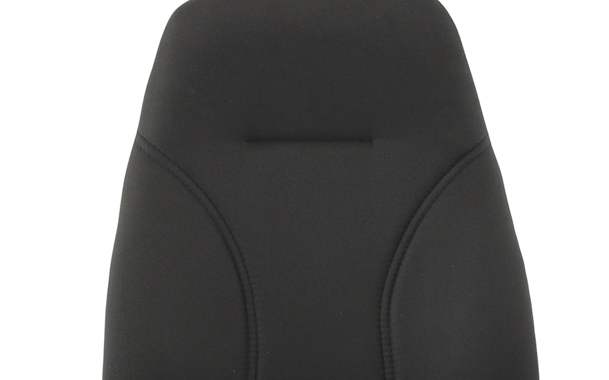 Esme Black Fabric Posture Chair With Height Adjustable Arms Image 15