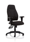 Esme High Back Task Operator Chair With Arms OP000232 2
