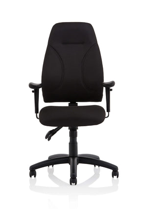 Esme High Back Task Operator Chair With Arms OP000232 5