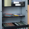 Essential Roll Out Suspension Filing Frame in Tambour Door Unit