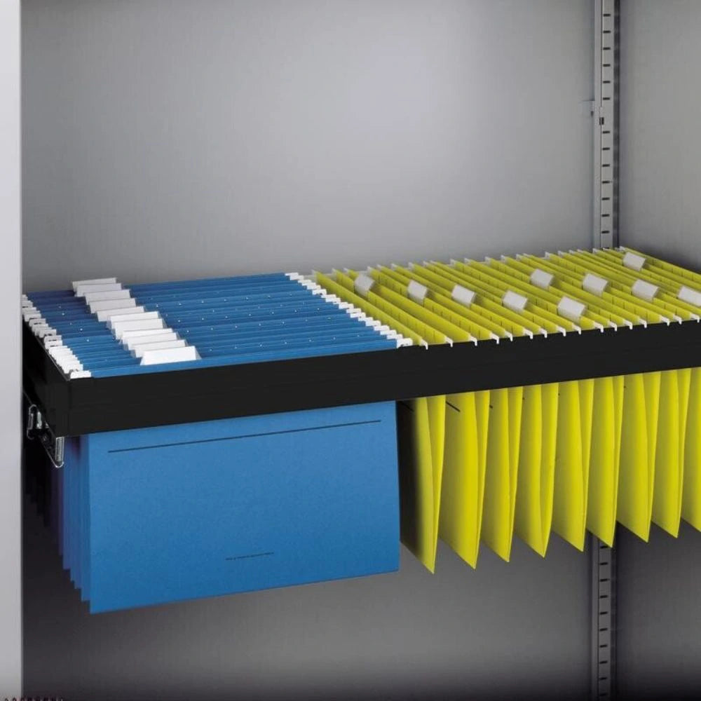 Essential Roll Out Suspension Filing Frame with Files
