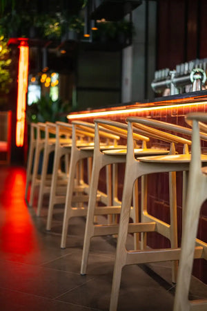 Evo Wooden Highstool in Counter Section