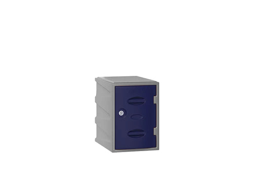 Extreme 1/4 Module Plastic Locker - Blue