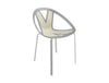 Extreme Stackable Canteen Chair With Beige Finish