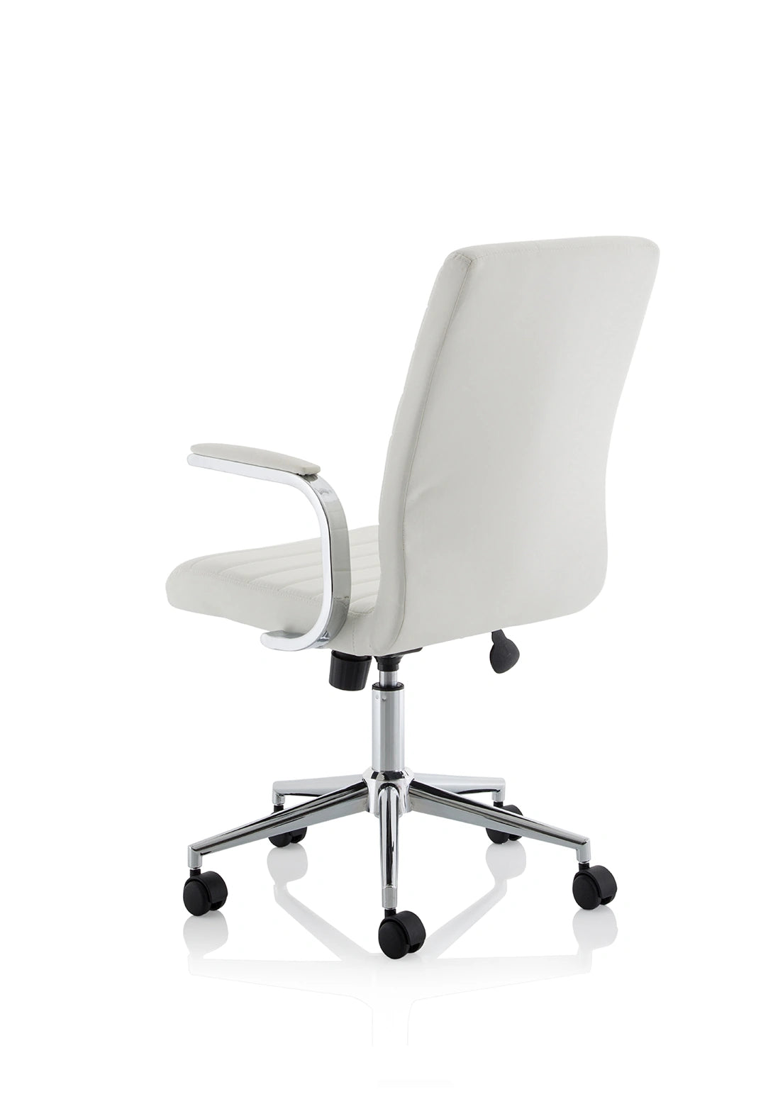 Ezra Medium Back Leather Executive Office Chair With Arms EX000189 7