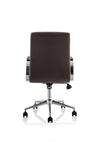 Ezra Medium Back Leather Executive Office Chair With Arms EX000190 7