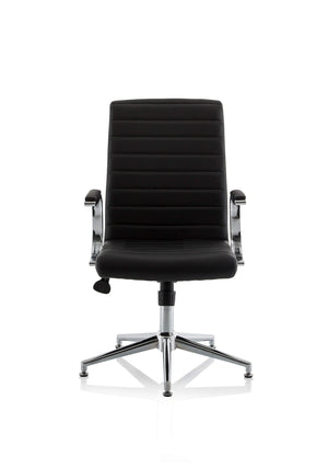 Ezra Medium Back Leather Executive Office Chair With Arms KCUP1692 3