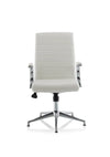 Ezra Medium Back Leather Executive Office Chair With Arms KCUP1695 3